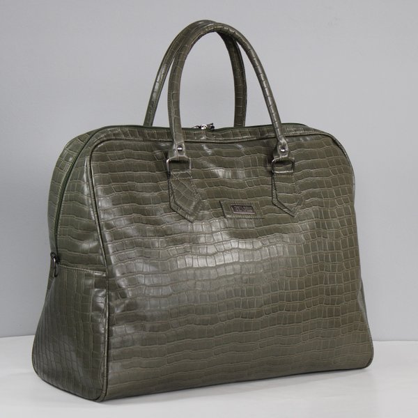 mala de mao celine viagem grande verde 02